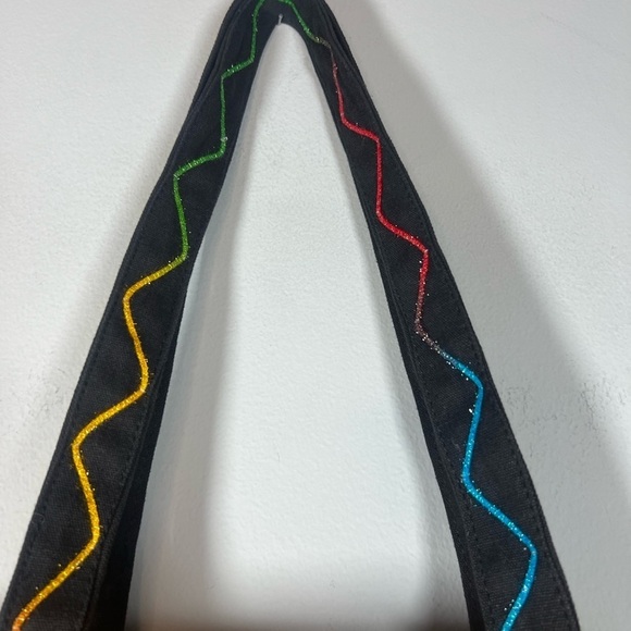 Vintage Laurel Burch Cat With Bouquet of Flowers Tote Bag - Picture 7 of 9